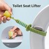 Toilet Lid Lifter Seat Handle Holder Toilet Lid Lift Tool Seat Ring Flapper Bathroom Sanitary Closestool Holder Toilet Seat Lid