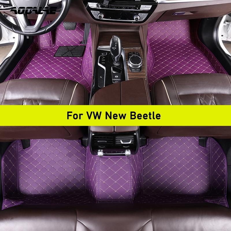 Автомобильные коврики для VW New Beetle 1998- Автомобильные ковры Аксессуар для ног Coche