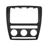 For Skoda Octavia(2004~2010) Accessorie Double Din Radio Fascia With Auto A/C DVD Player Stereo Panel Trim Plate Frame Cover Case