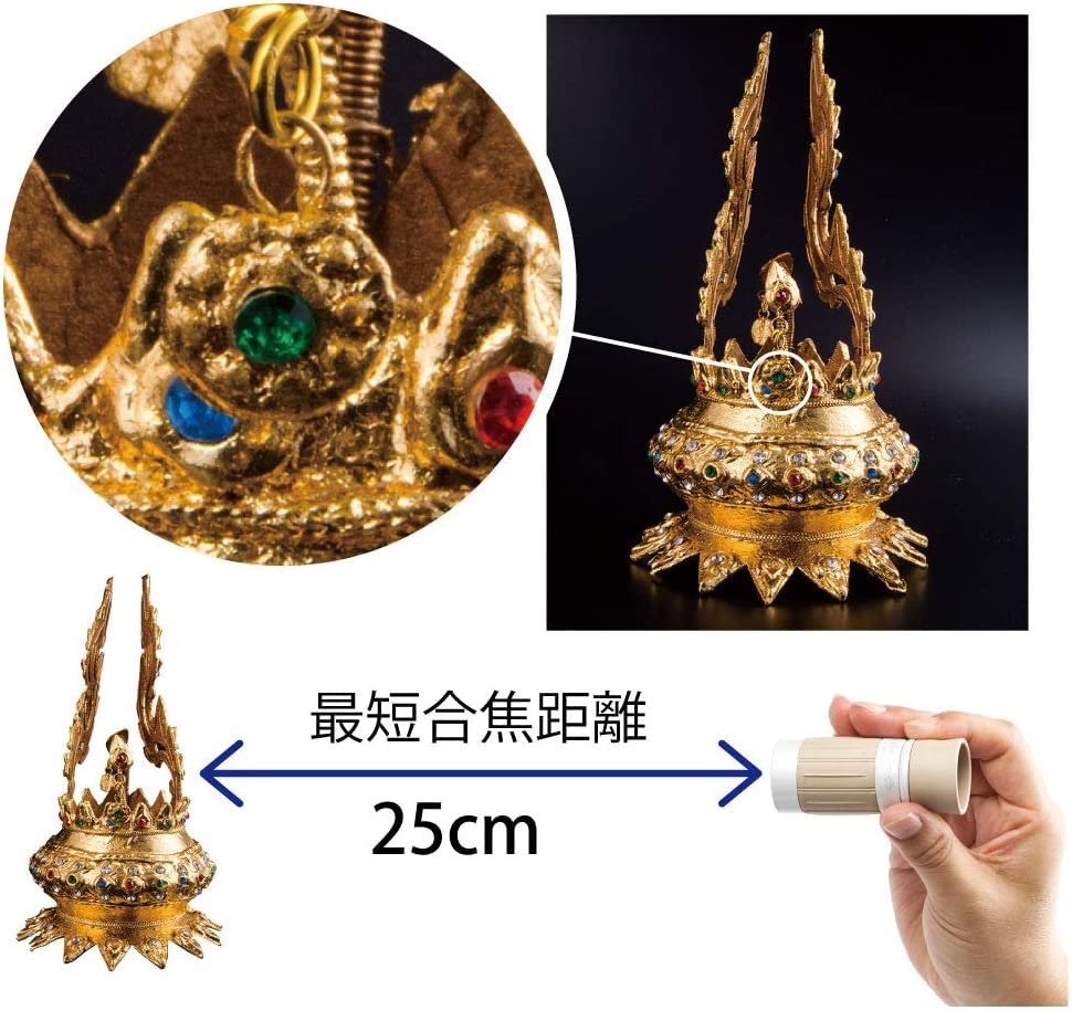 Монокуляр Kenko Gallery EYE 6x Диафрагма 16 мм Минимальное расстояние фокусировки 25 см Сделано в Японии 001417 6×16