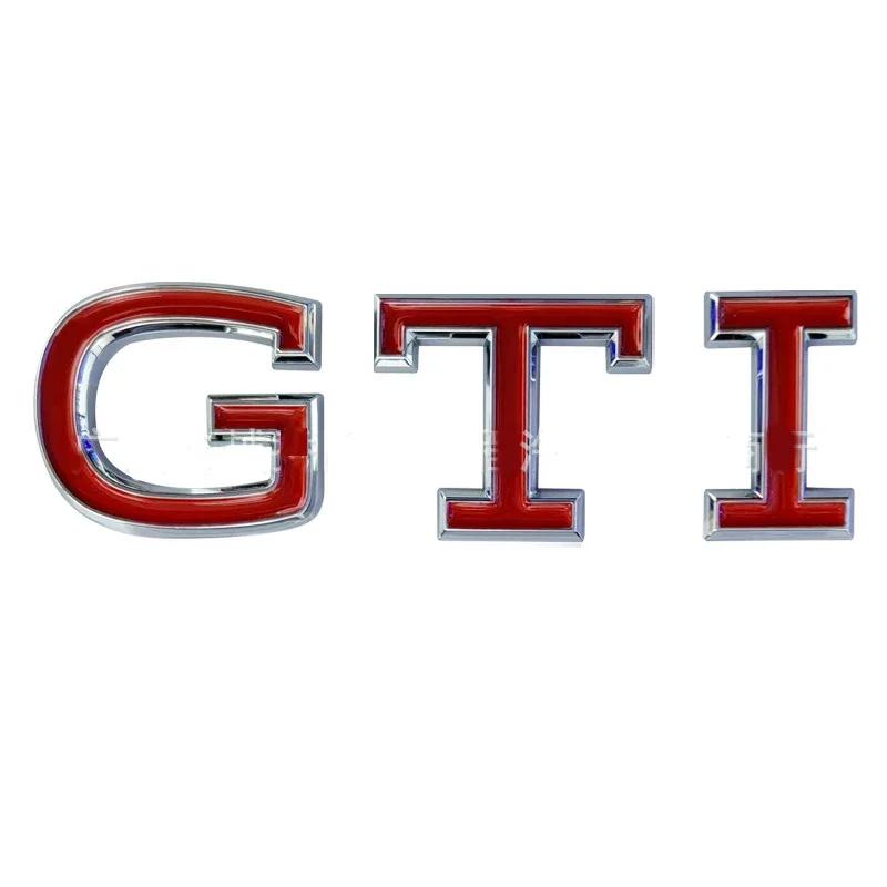 Valve Stems Caps 3D ABS Car New GTE GTI Logo Rear Trunk Side Fender Badge Stickers For Volkswagen VW Golf R LINE Beetle Passat T zq6