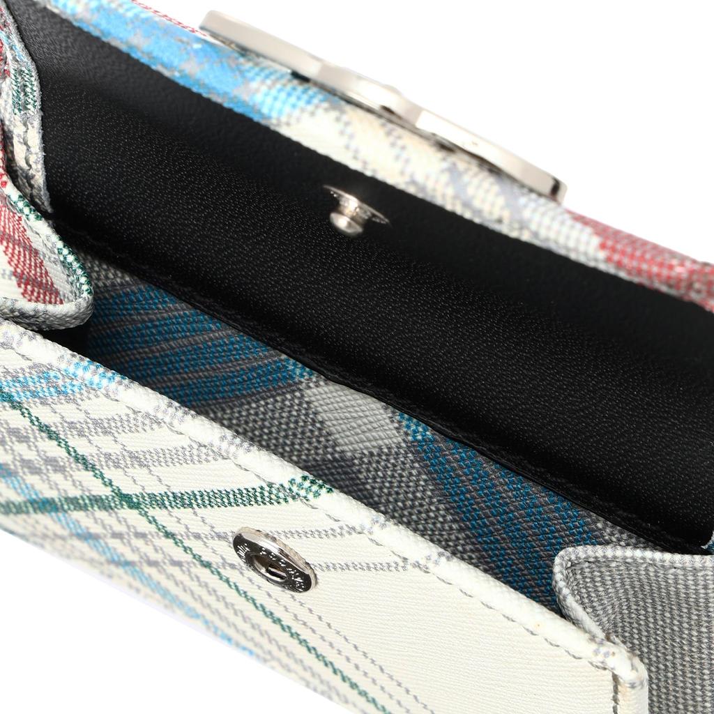 Кошелек 52010013U SAFFIANO PRINT MADRAS CHECK [Vivienne Westwood] Складной в три раза [предмет]