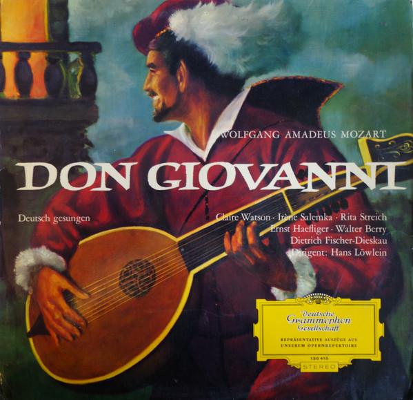 LP Record WOLFGANG AMADEUS MOZART - DIETRICH  - Don Giovanni 136415 Deutsche Grammo 1966 Germany Classical Used