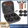 Для Tesla Rubber Lifting Jack Pad Adapter Tool для Tesla Model 3/Y/S/X 2017-2024 Аксессуары Инструмент для ремонта шин Lifting Jack Pad