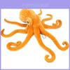 Реалистичная плюшевая игрушка осьминог из мягкого короткого плюша для детей и подростков
