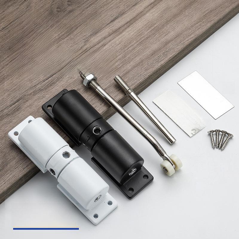 Бытовой невидимый автоматический дверной доводчик с бесшумной пружинной петлей и буфером