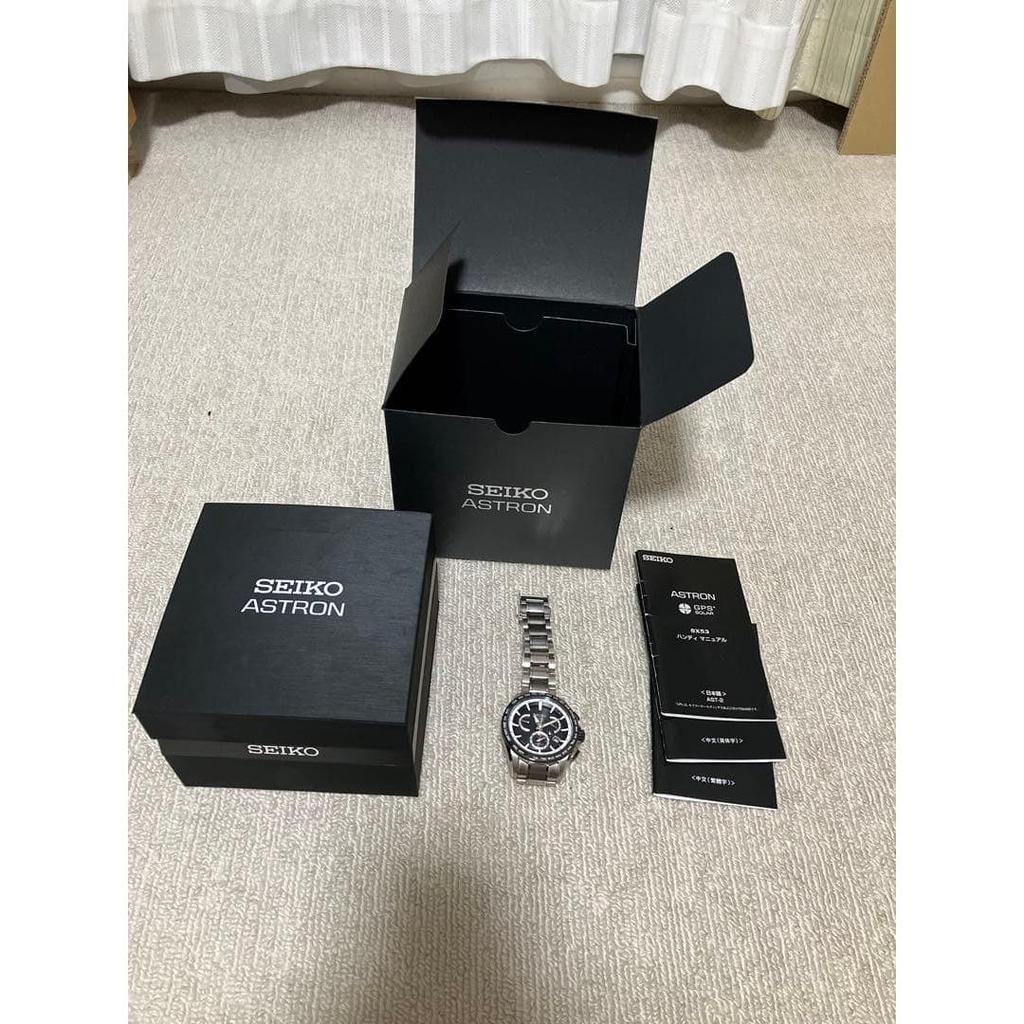Used SEIKO ASTRON watch black