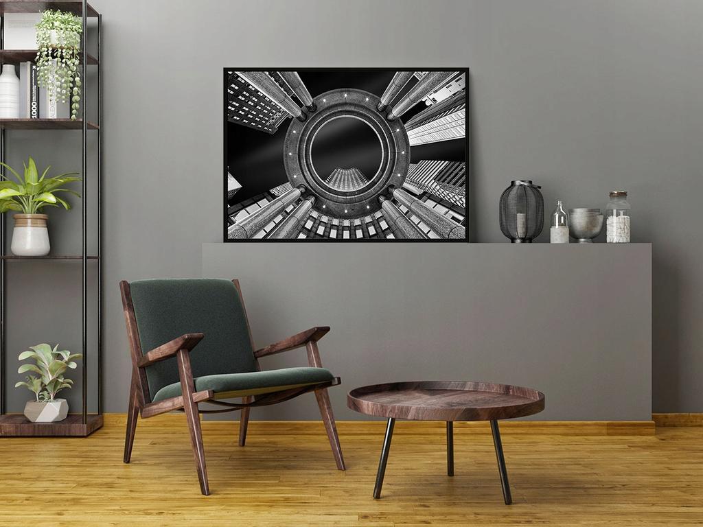 Picture poster In a frame 43x33 cm Architecture P895