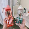 600/800/100ml Sports Water Bottle Gym Fitness Drinking Bottle Outdoor Camping Climbing Hiking Shaker Bottles Fashion Kettle