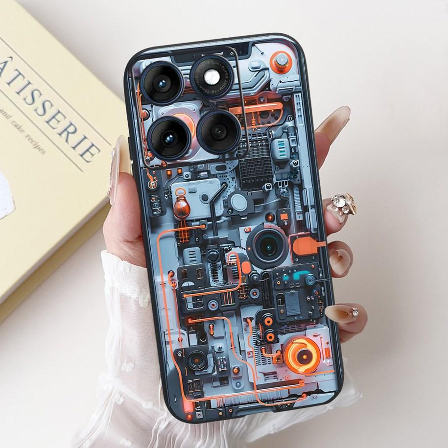 For Motorola Edge 60 Pro Case Moto Edge 60 Fusion Cover New Fashion Flower Soft Silicone Bumper For Moto Edge 60 60s Edge60 Capa