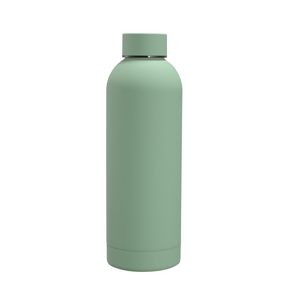 500ml Thermos Cup Small Mouth Water Bottle Stainless Steel Heat Retention 6-12H Portable Car Mug for Office Travel Outdoor Gym