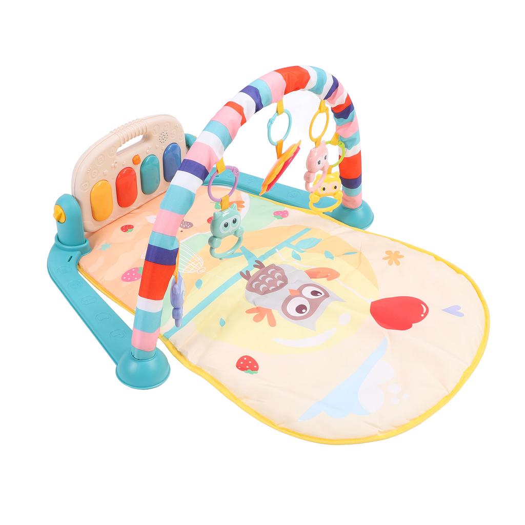 Детский коврик для пианино, многофункциональная развивающая игрушка для раннего развития, музыкальный коврик для занятий с музыкой и подсветкой