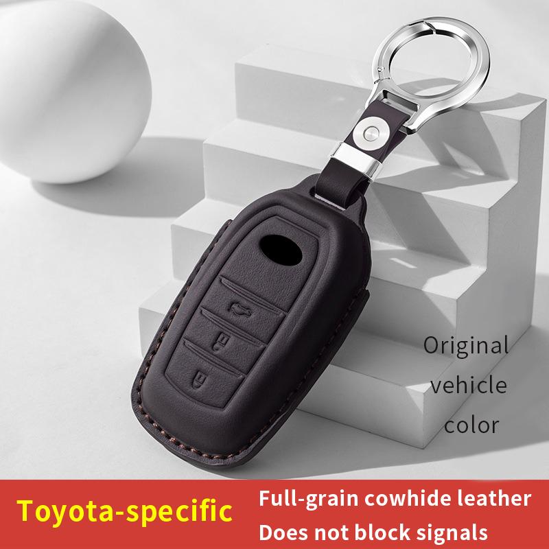 Toyota Key Case for Camry RAV4 Corolla Avalon Levin Venza C-HR BZ - Shockproof and Wear-Resistant Car Accessories