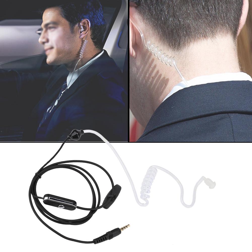 3,5 мм наушники-вкладыши Наушники Наушники Наушники Walkie Talkie Наушники (черный)