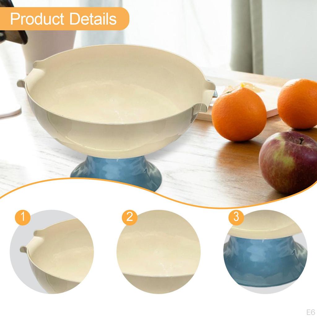 Фруктовница на ножке Поднос для хранения еды и закусок Креативный декор Сервировка для стола