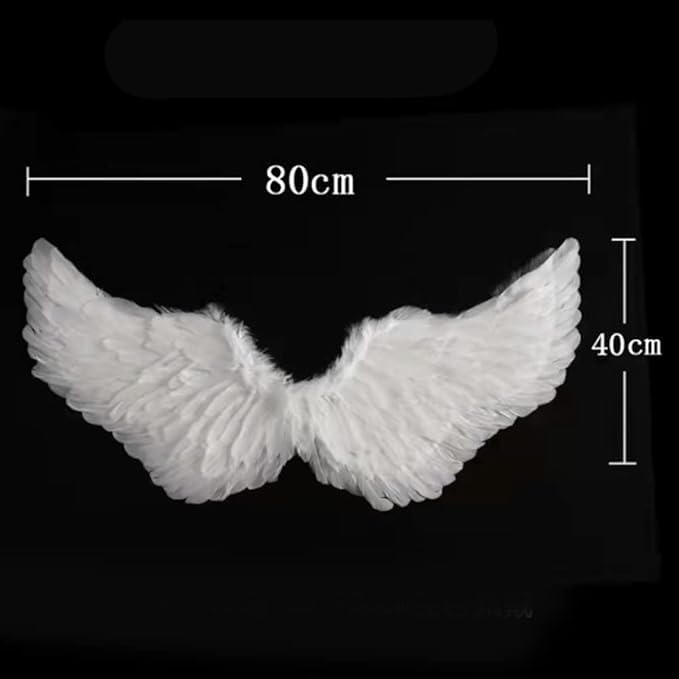 Косплей-набор «Крылья ангела» Крылья дьявола Крылья ангела Детский Взрослый Унисекс Аксессуары для костюма Маскарадный костюм Костюм ангела Рождество Хэллоуин Трансформация