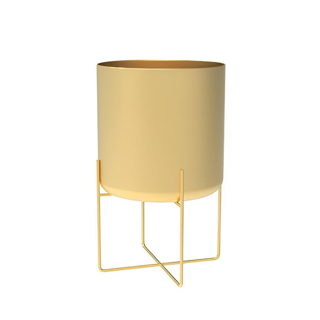 Золотая подставка для растений с горшком, модная легкая роскошная напольная полка для гостиной, большая металлическая полка для домашнего декора