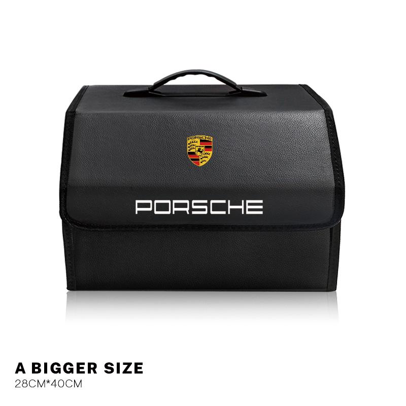 Большой складной органайзер-сумка для багажника автомобиля для Porsche Cayenne Panamera Macan 911 718 Taycan Boxster Cayman 918