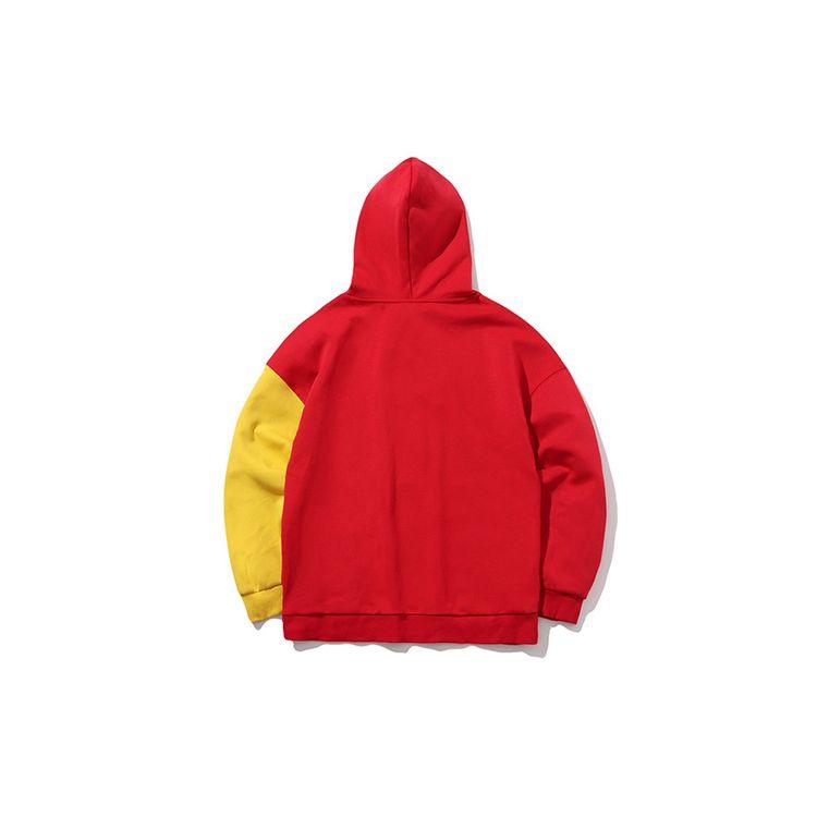 Li Ning Paris Fashion Week Series Pullover Sports Hoodie Men Hoodies Bull-Red AWDN783-3