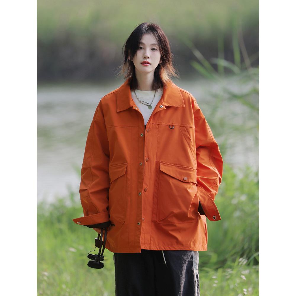 Autumn Anti-splash Jacket Japanese Casual Fashion Hooded Jacket Jacket Shirt Jacket