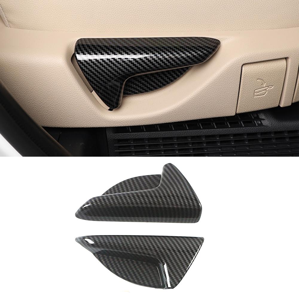 Для Toyota Highlander XU70 2024 года выпуска, аксессуары для салона автомобиля, молдинги, стильная центральная часть управления, отделка из углеродного волокна