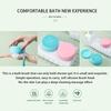 Silicone Body Brush, Exfoliating Bath Brush, Silicone Body Brush (can Carry Soap), Shower Massage Foam Bath Brush, Back Brush Shower (blue + )