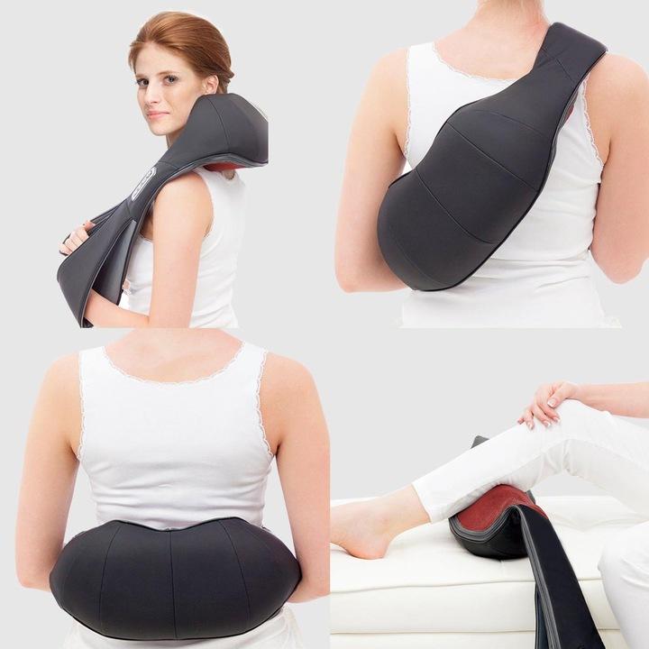 Masażer Shiatsu Karku Do Pleców Nóg Stóp Ciała Szyi Łydek Ud Ramion