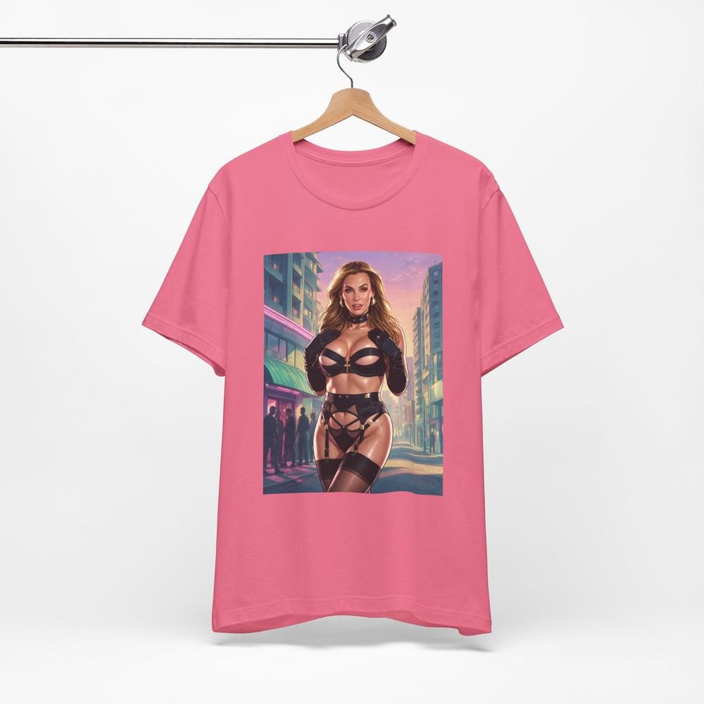 Футболка с пин-ап принтом Tanya Tate Bikini | Графическая футболка Streetwear с принтом GTA 6