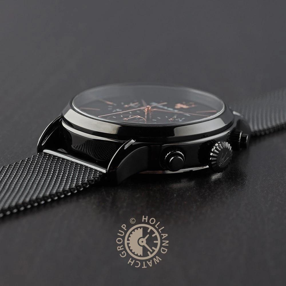 Maserati Мужские кварцевые часы Epoca Black Metal с хронографом и датой R8873618013