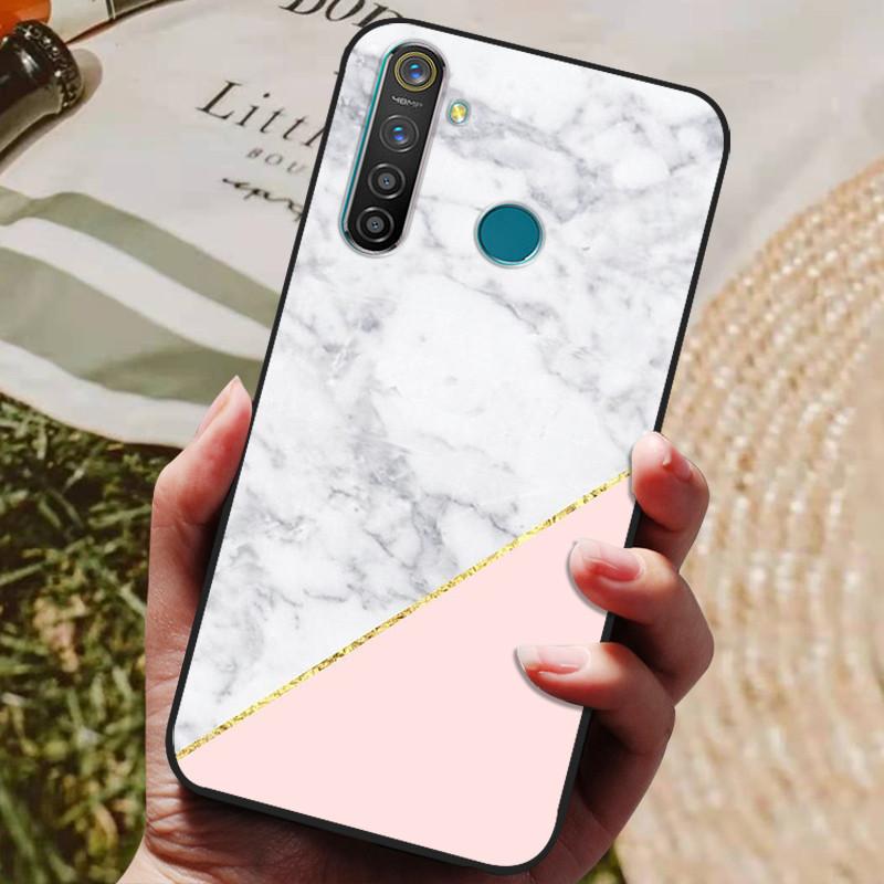 Чехол для Oppo Realme 5 Pro Силиконовая задняя крышка Чехол для телефона для Oppo Realme 5i 5S 5 Pro Чехлы Realme5 Pro 5i 5S Мягкий бампер coque