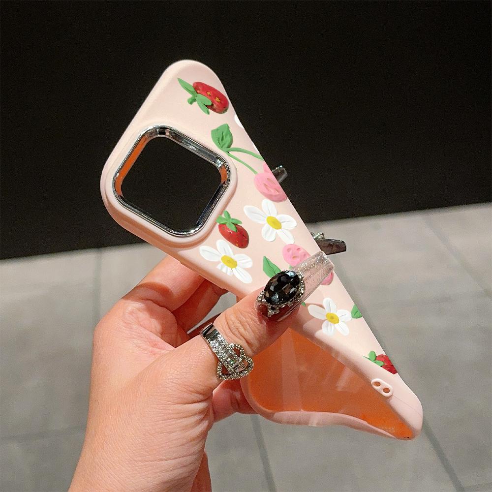 Solid Color Silver Edge Lens Fatty Casing Soft TPU Liquid Silicone Cover Shockproof Phone Case for OPPO Reno Realme OnePlus