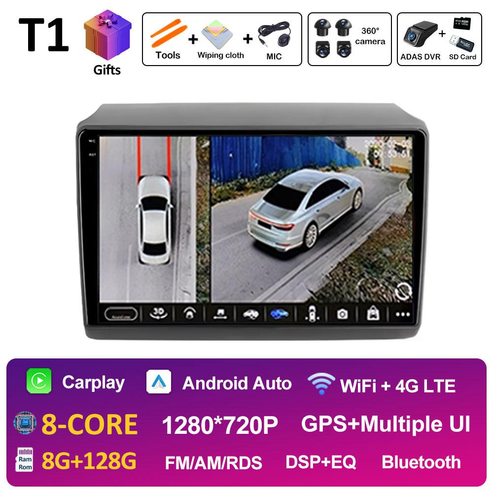 Для Fiat Ducato 2007 2008 2009 2010 - 2015 Android 14 Автомобильный Аудио Видео Мультимедийный Плеер Вентилятор охлаждения GPS Навигация Аксессуары