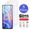 5PCS Tempered Glass For Xiaomi Redmi Note 12 11 10 9 8 Pro Plus 5G 11S 10S 9S Screen Protector for Redmi 10C 10 9T 9C 9A 8 Glass