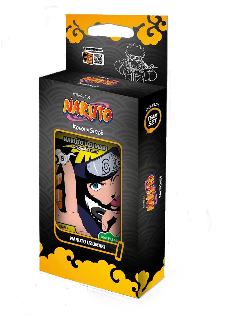 Naruto Mythos Tcg: Konoha Shido Team Set - Naruto - 2Nd Edition