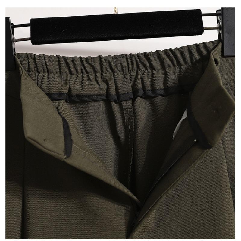 DIMANAF 2025 Большие размеры Осенние длинные брюки женские однотонные шаровары с высокой талией костюмные брюки повседневные свободные брюки новые большие размеры