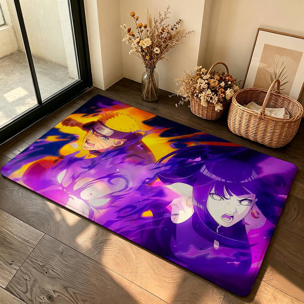 Classic Anme N-naruto-cool Carpet Bathroom Anti-slip Mat Door Mat Home Decoration Mat Entrance Door Mat Scratch-resistant Door