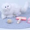Pink and White Small Pet Comb Silicone Pet Silicone Comb Rabbit Fur Brush  Pet Home