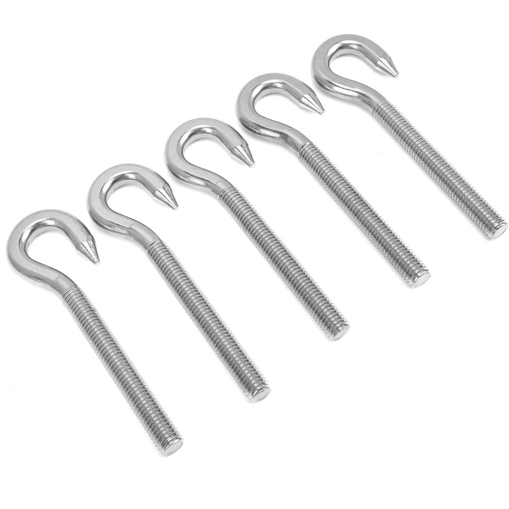5 шт. Винтовой крюк из нержавеющей стали высокой твердости, крюк-чашка для механического оборудования, дом M10
