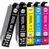 CARTRIDGE PRINTERTeland 502XL Replacement Ink Cartridges Epson 502XL Compatible with Epson Expression Home XP5100 Imprima532