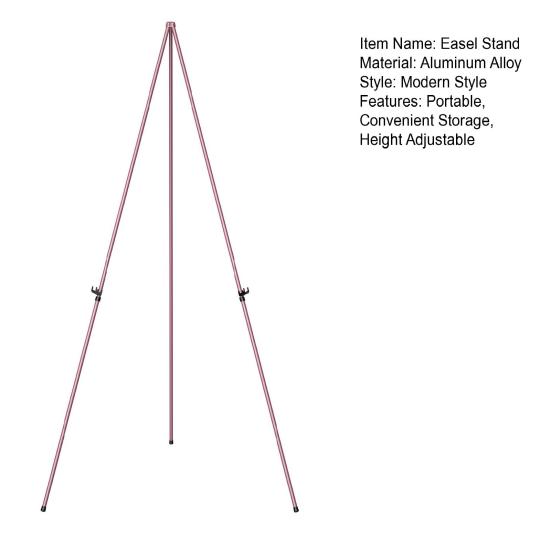 Подставка для демонстрации картин, складная, переносная, металлическая, штативная, регулируемая, для демонстрации картин