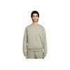 Nike Мужские армейские топы Solo Swoosh с круглым вырезом и флисом, зеленые DX1361-320