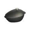 Staub Pot черная эмалированная кастрюля для литья японская кастрюля для мидий "Mussel 25cm" [Авторизованный продукт] 40509-494