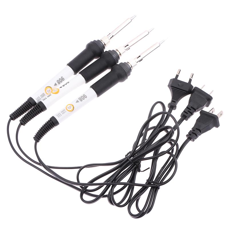 200Celsius-450Celsius Temperature Adjustable Electric Soldering Iron 220V 60W Constant Temperature Us/Eu Standard Plug Repair Tool
