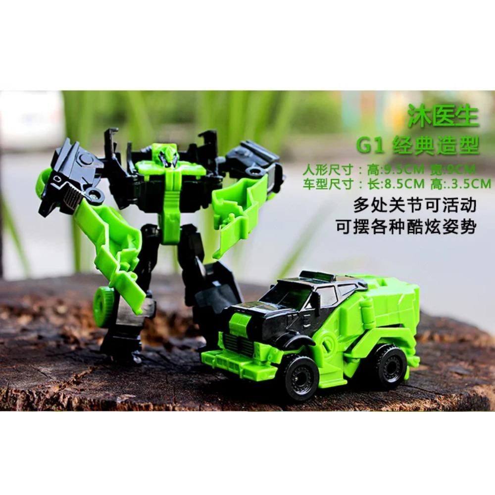Трансформация Деформация Робот Желтая Машина Совместимая Модель Строительство Детский Блок Хобби Модель Машины Раннее Образование Детская Игрушка