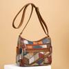 PU Soft Leather Women's Bag Shoulder Bag Middle-aged Mother Crossbody Bag
