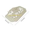F26C Delicate Graduation Hat Metal Cutting Dies Craft Die Cuts Embossing Script Dies for DIY Scrapbooking Diary Embellishment