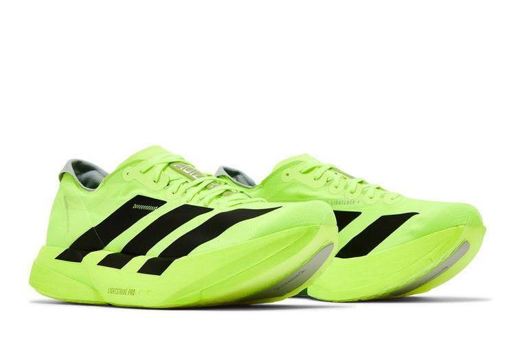 Мужские кроссовки adidas Adizero Adios Pro 4 Lucid Lemon Black Lucid Lemon/Core Black/Halo Silver