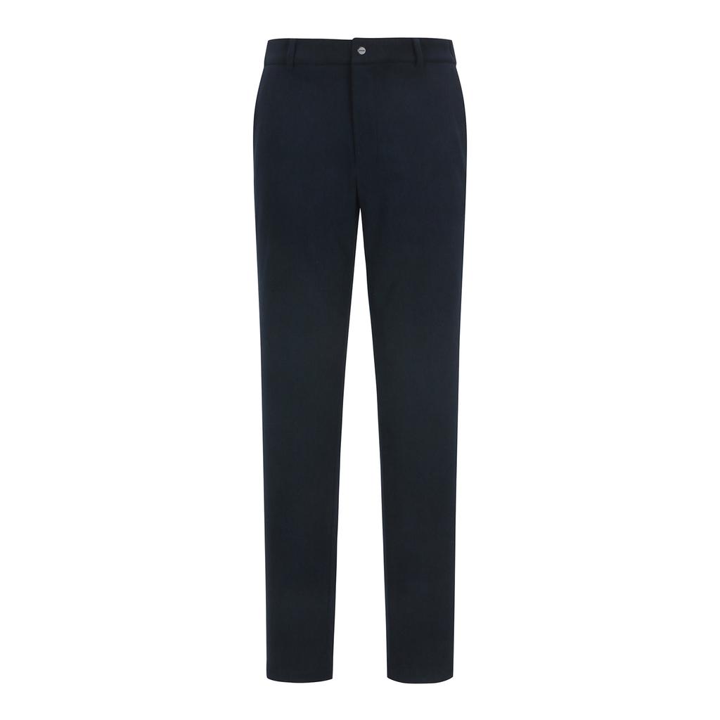 SUPERIOR Men'S Corduroy One-Pleat Pants Navy (Im0Esl40449)