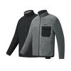 Fila Фитнес Двусторонняя Свободная Куртка с Воротником-стойкой Теплая Флисовая Куртка Унисекс A51U541502F-BK