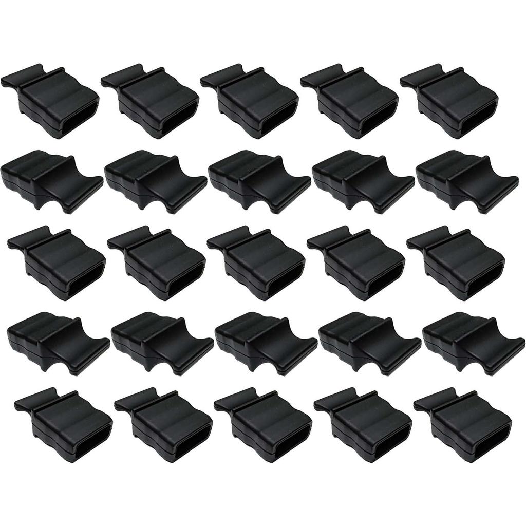 BUNGPUNG Пылезащитная крышка Защитная заглушка порта QSFP28 Подходит для открытого слота QSFP28 на сетевой интерфейсной карте Прочный мягкий силикон Тип L QSFP+ QSFP+